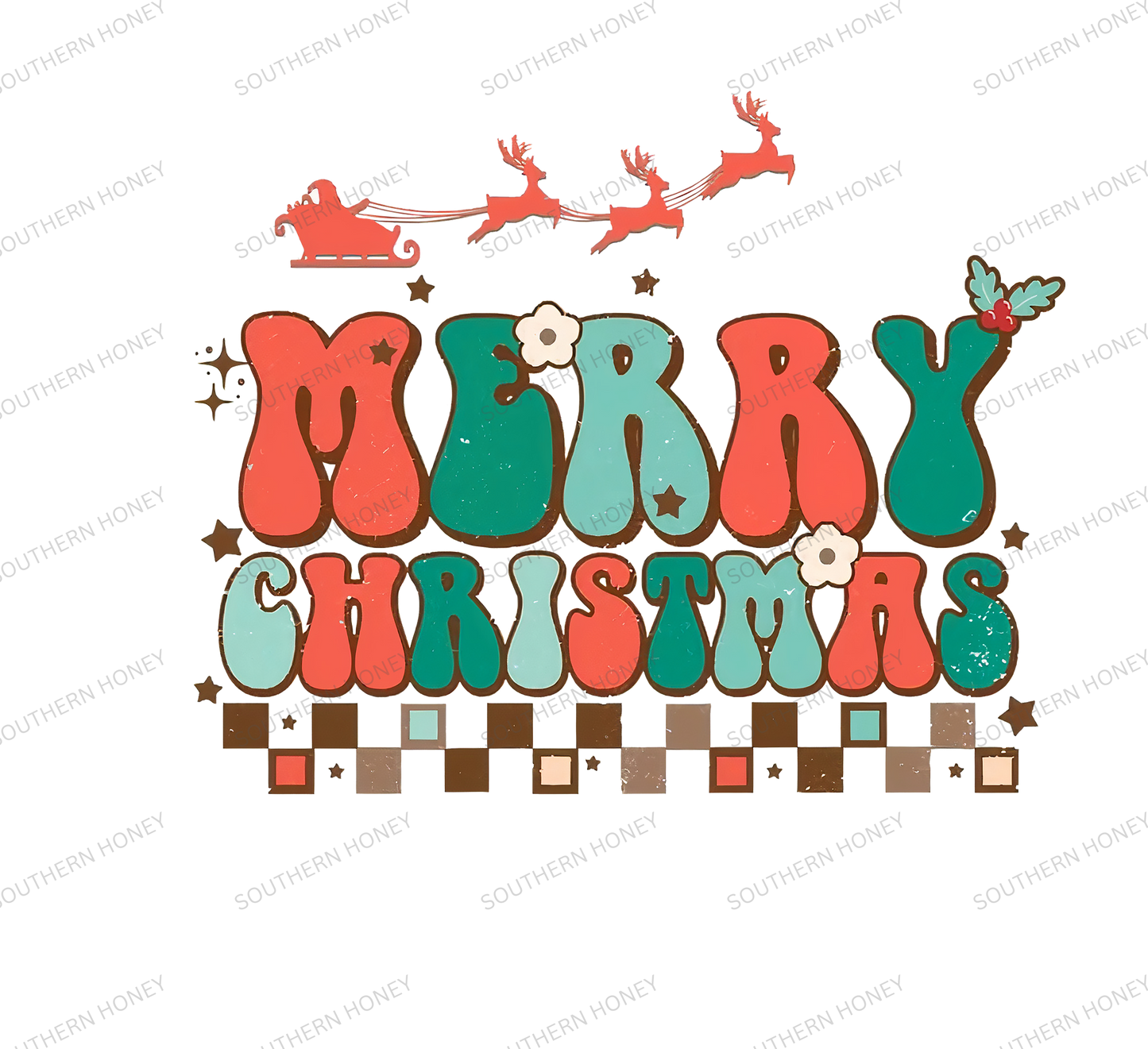 Christmas - Merry Christmas Retro