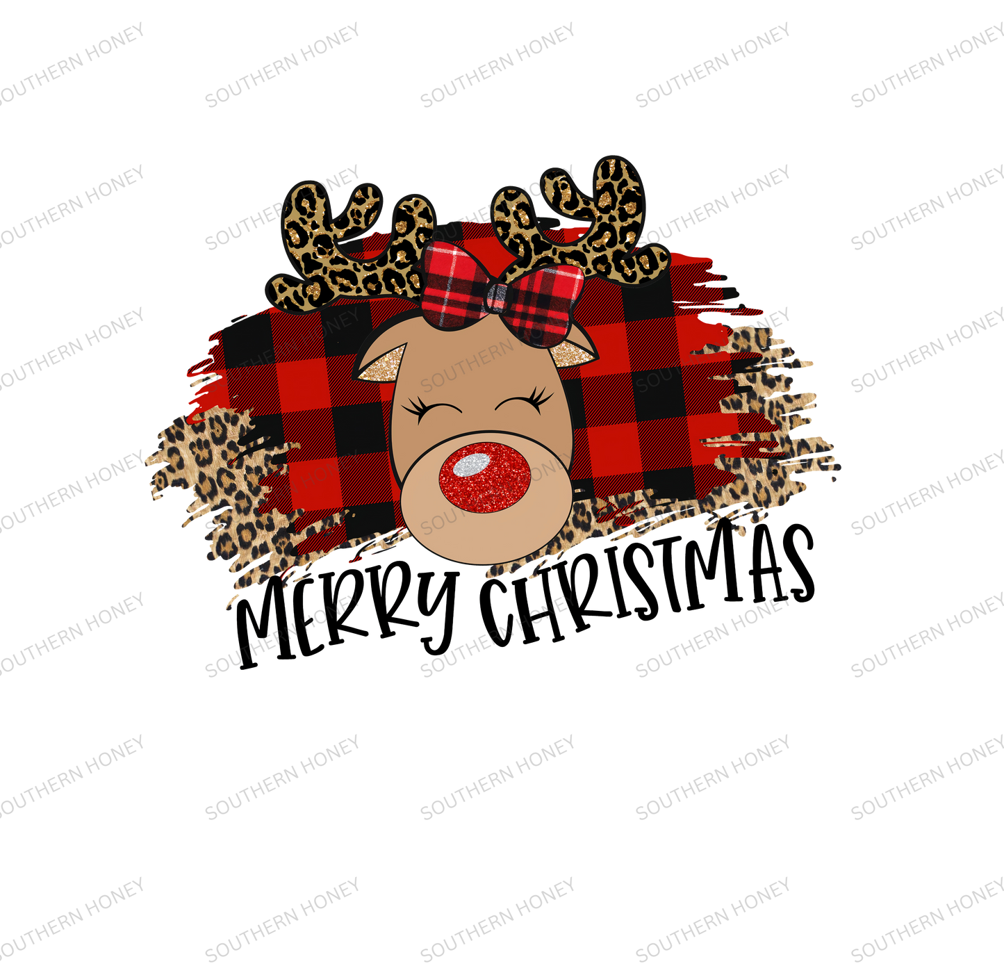 Christmas - Plaid Reindeer
