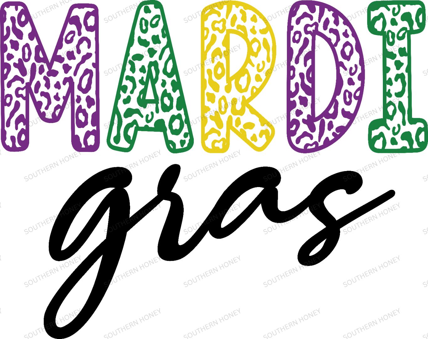 Mardi Gras Leopard
