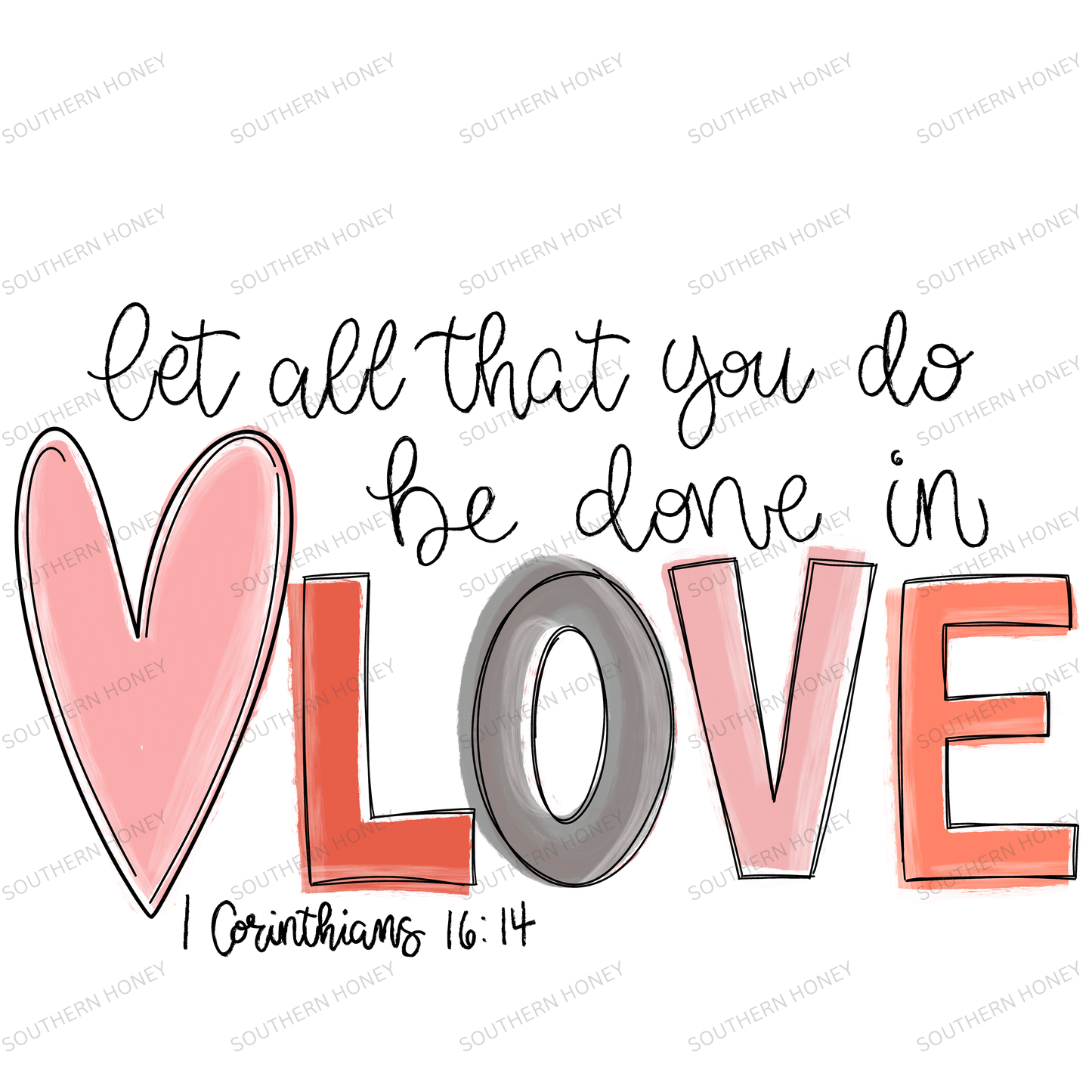 Valentine Done in Love