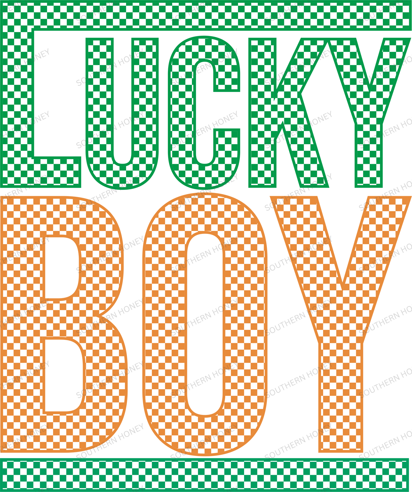 St. Patrick's Day Lucky Boy Yellow