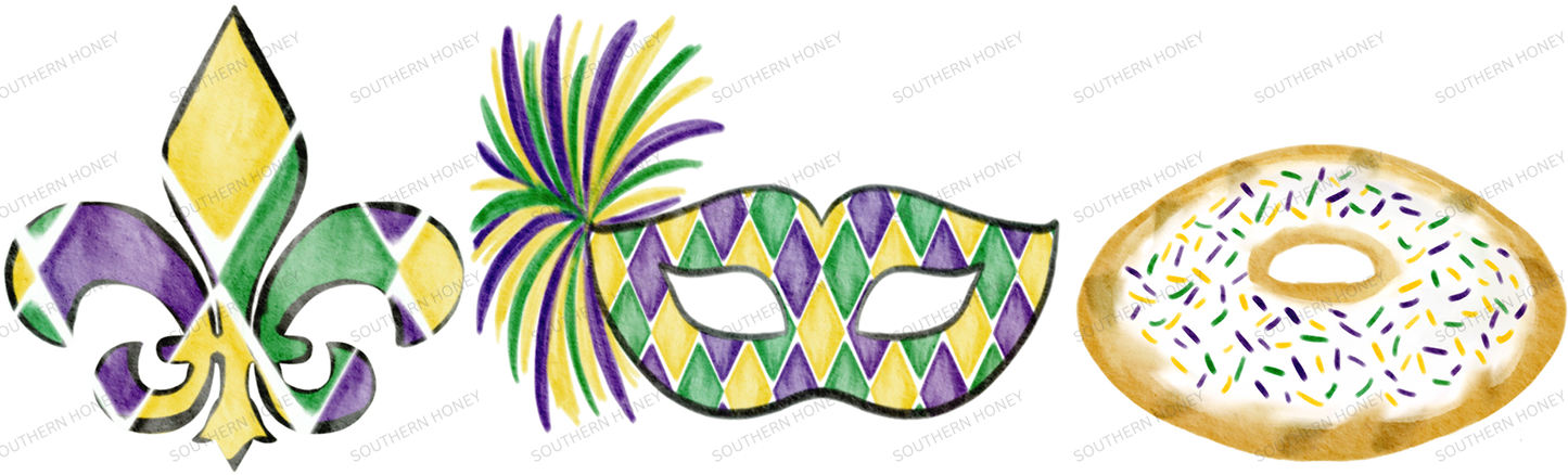Mardi Gras Icons