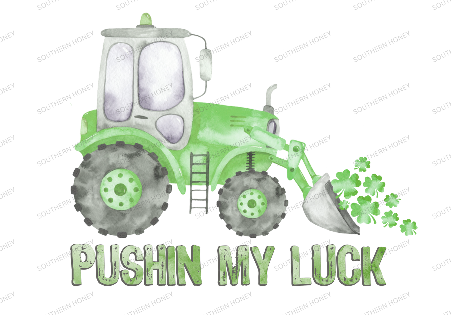 St. Patrick's Day Lucky Pushin My Luck