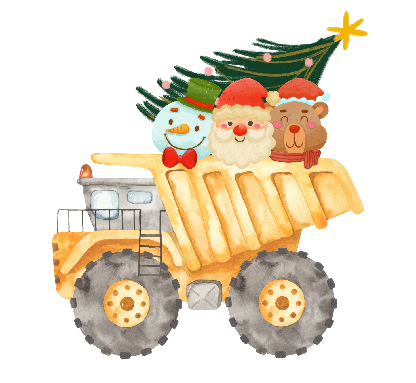 Christmas Childrens Christmas Dump Truck