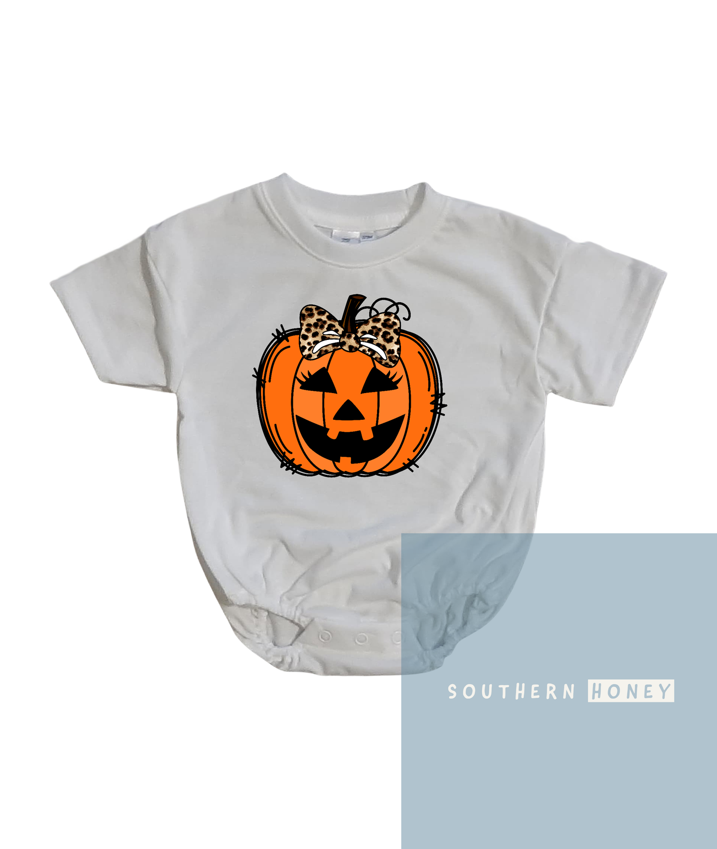 Halloween Childrens Pumpkin Leopard