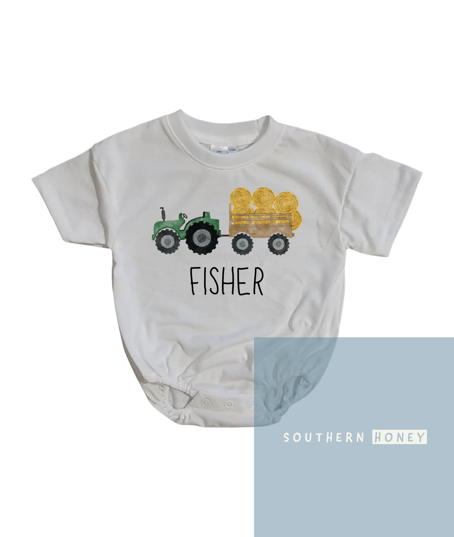 Trendy Childrens Tractor & Hay