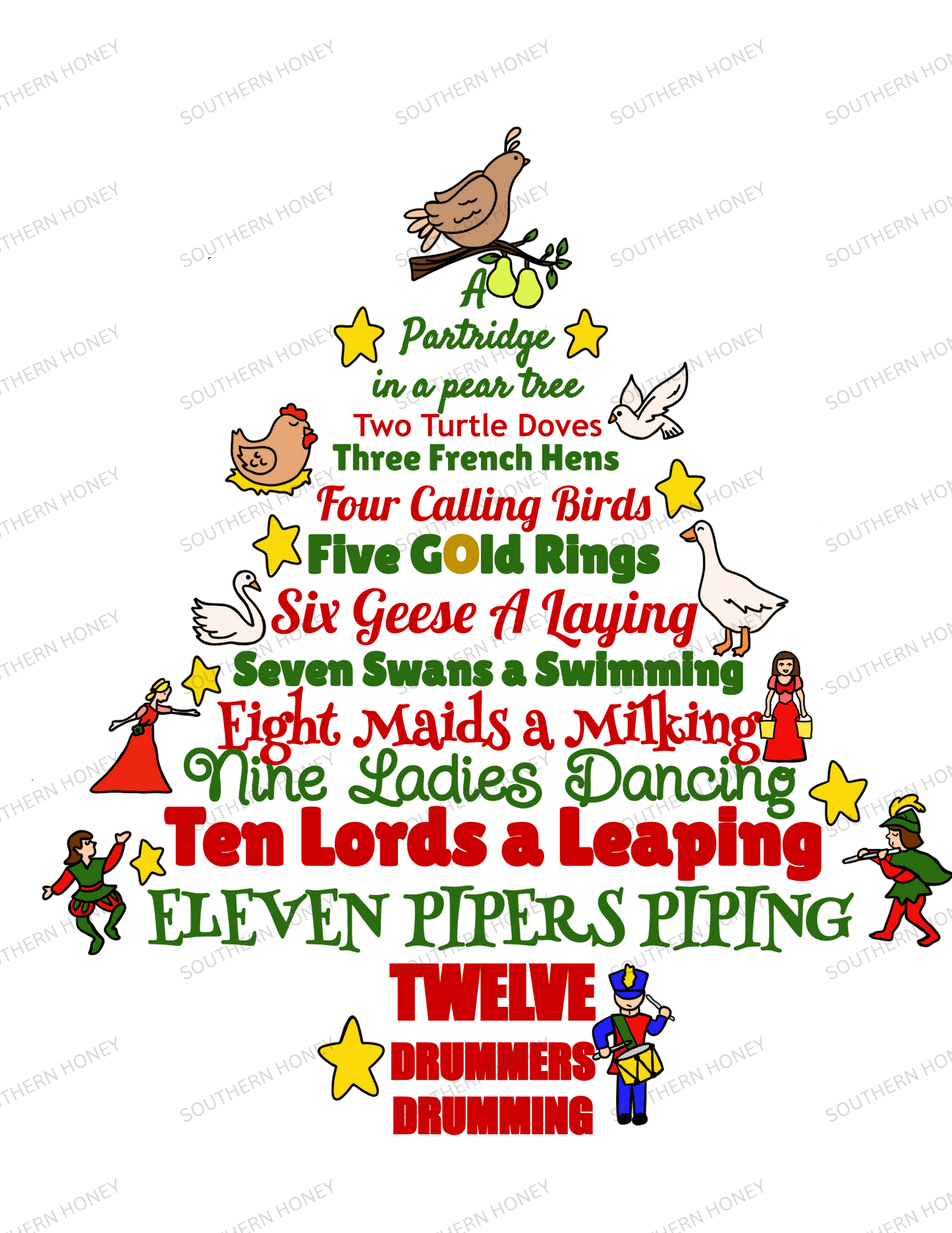 Christmas - 12 Days of Christmas