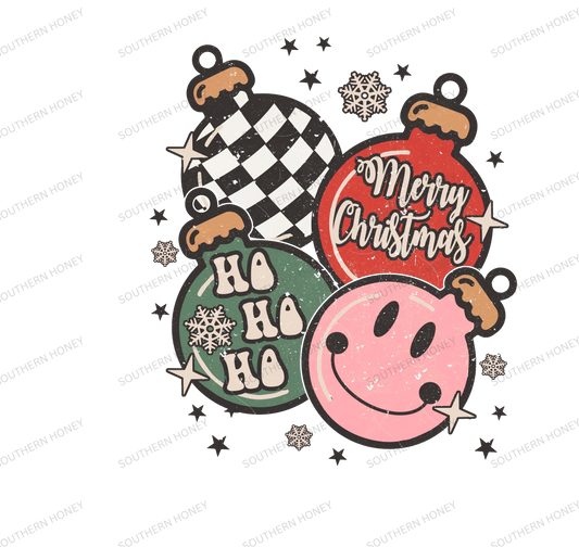 Christmas - Retro Ornaments