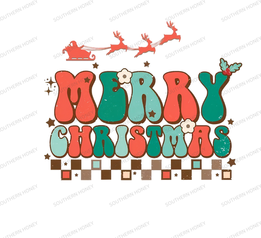 Christmas - Merry Christmas Retro