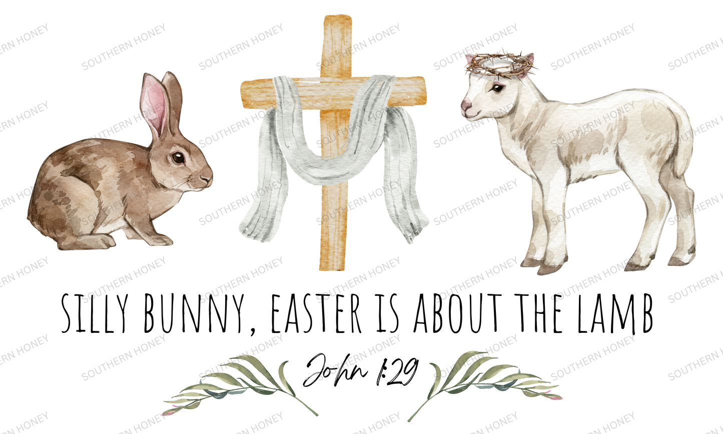 Easter Jesus Silly Bunny