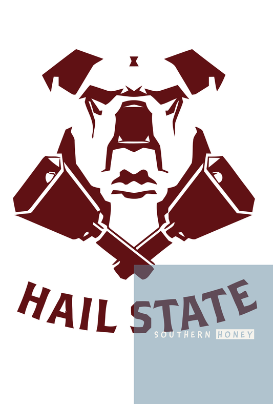College MS State Bulldog