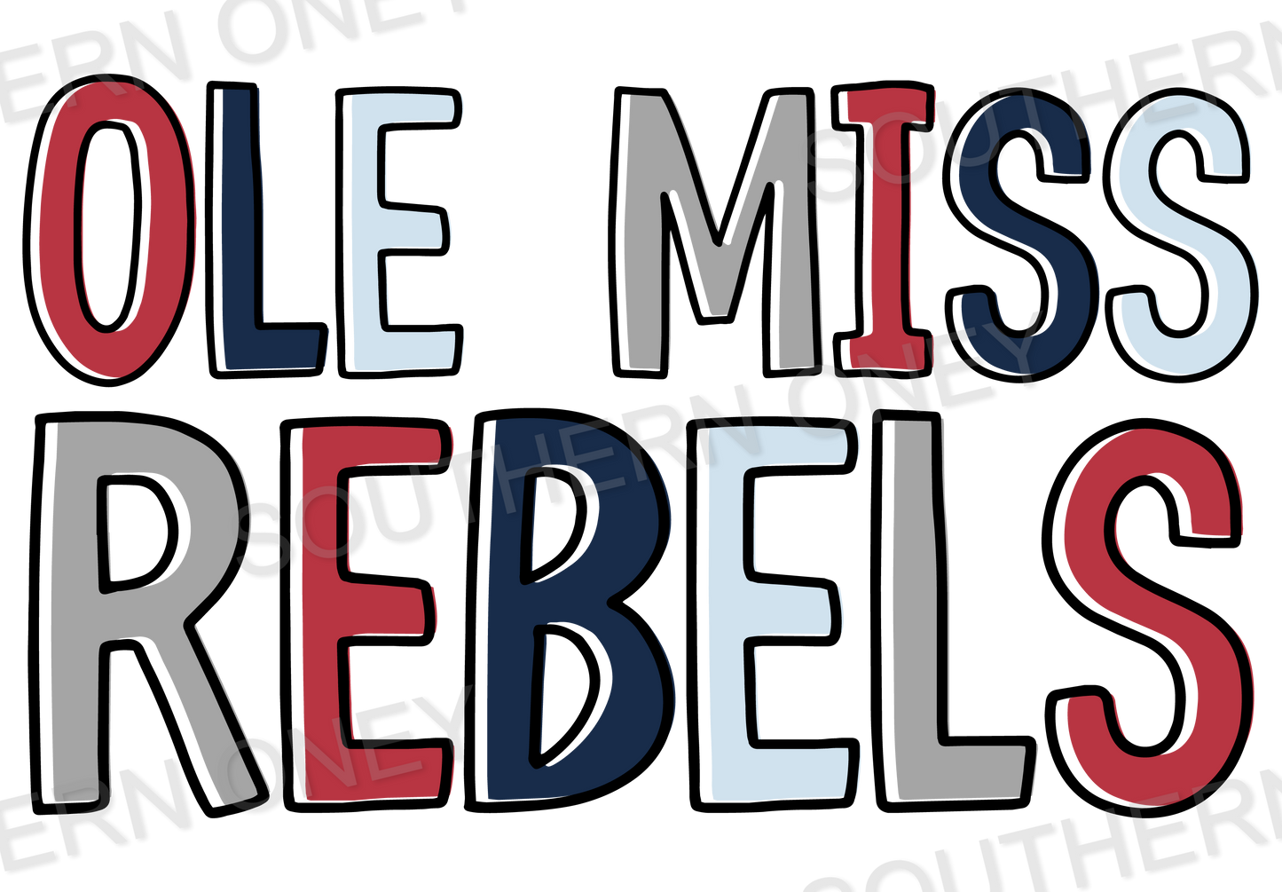 College Ole Miss Rebels