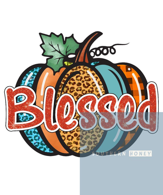 Fall Pumpkin Blessed