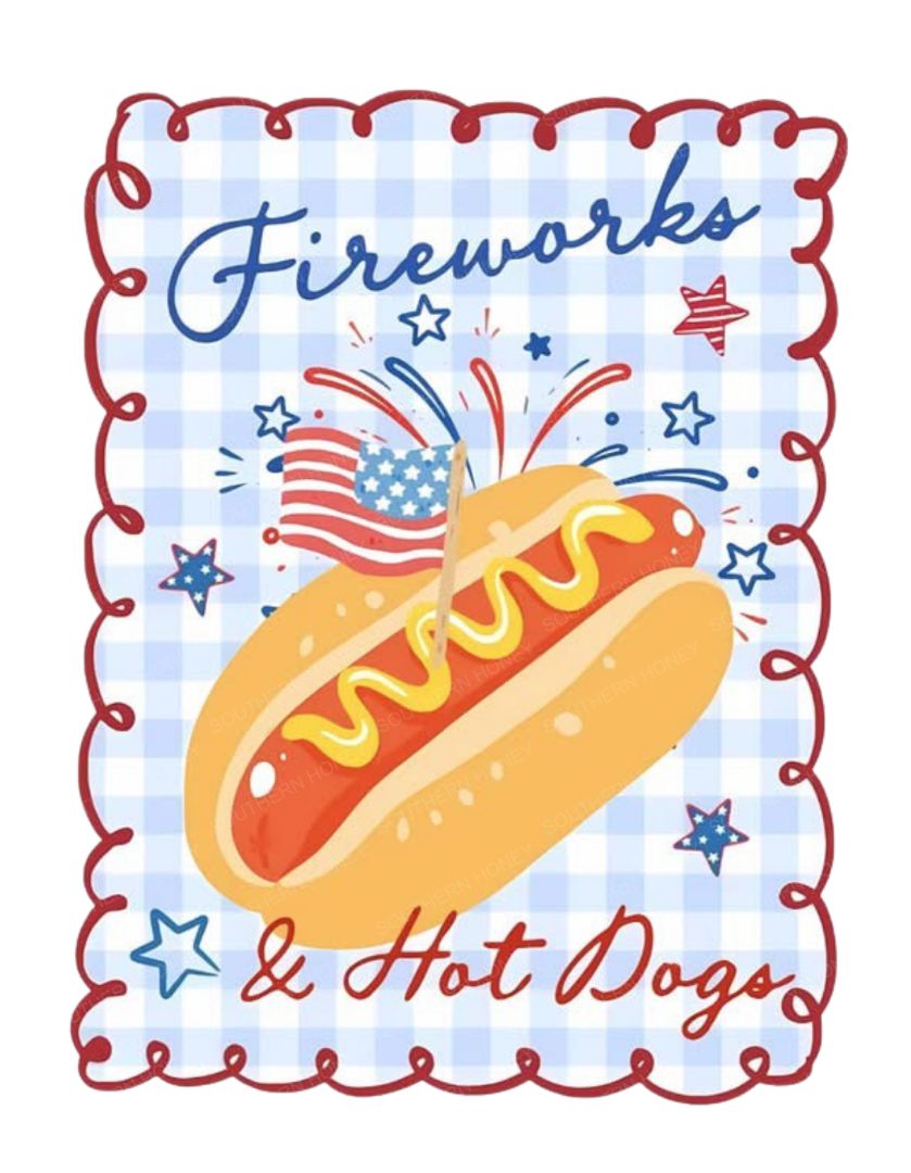 Trending - Fireworks & Hot Dog