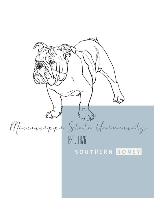 College Ms State Bulldog Est