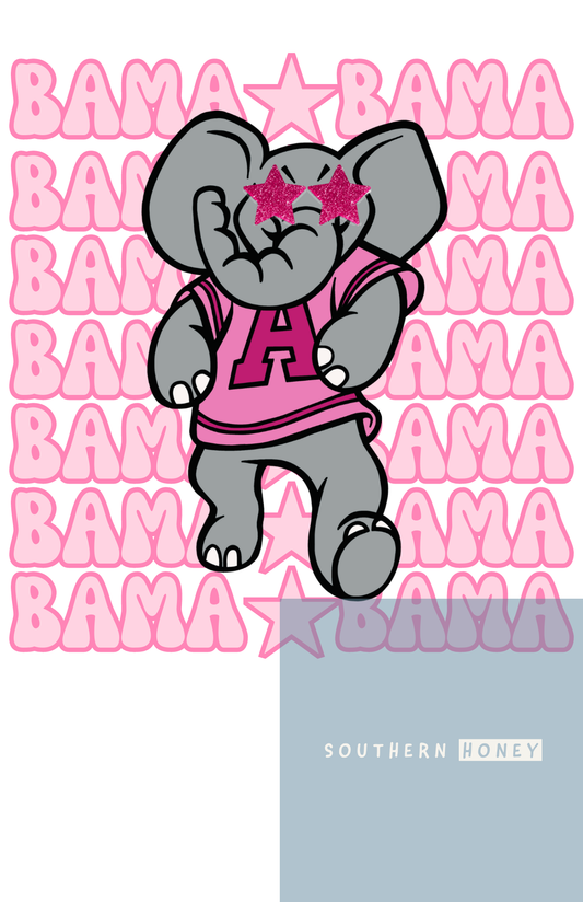 College Alabama Pink