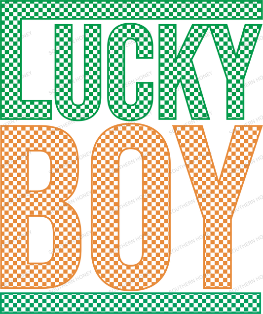 St. Patrick's Day Lucky Boy Yellow