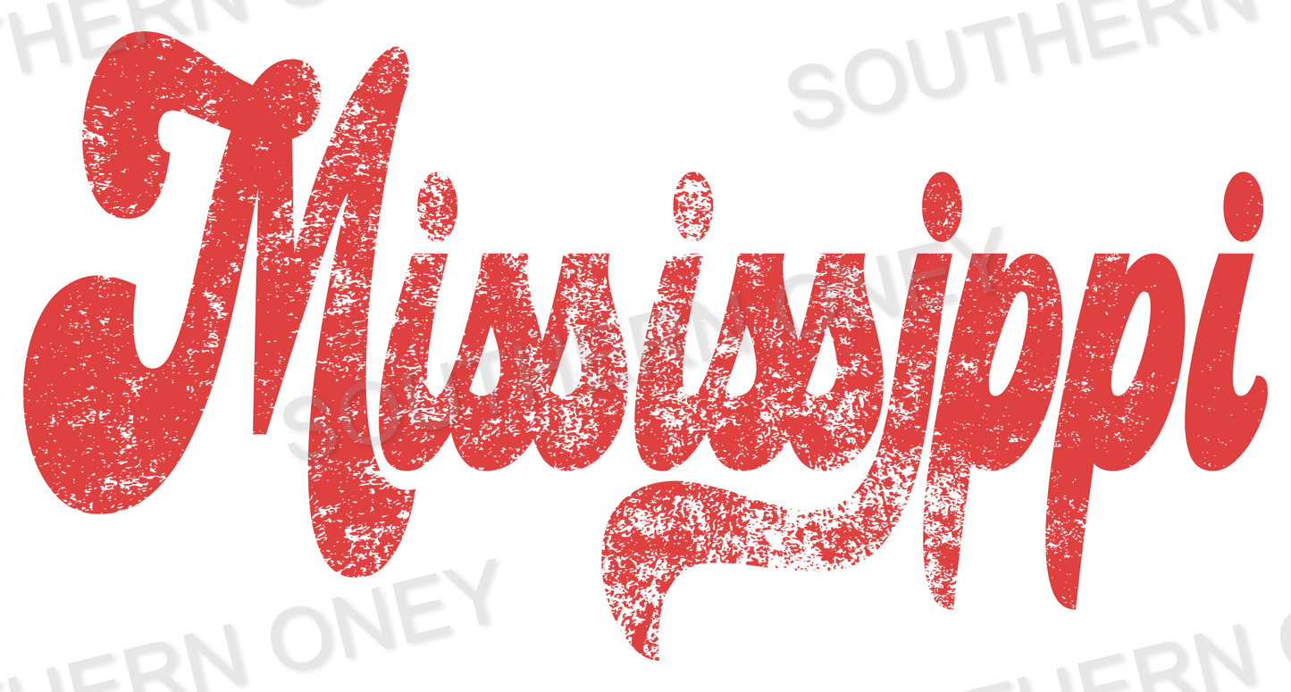 Trendy Mississippi Faded