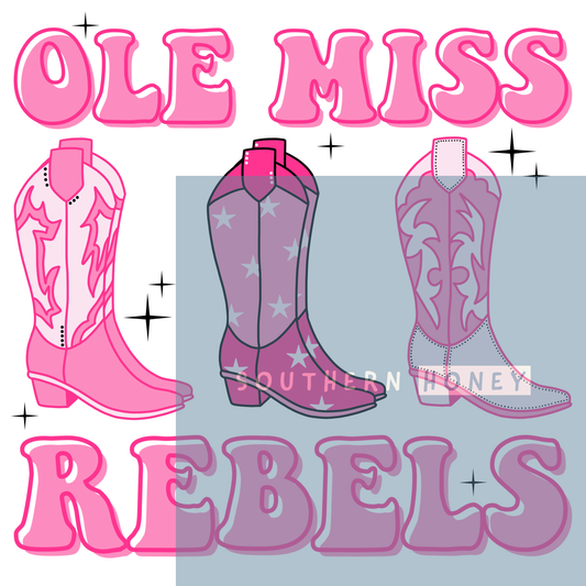 College Rebel Boots