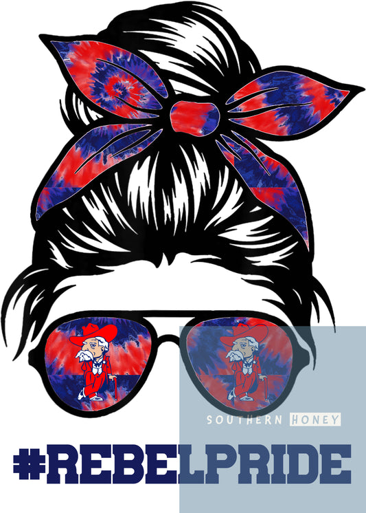Rebel Pride Messy Bun