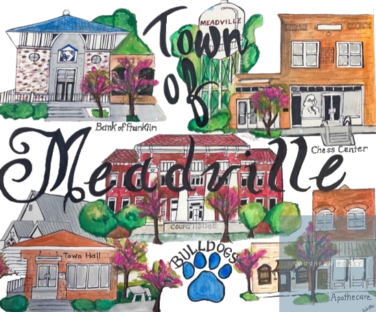 Trendy Town of Meadville No Background