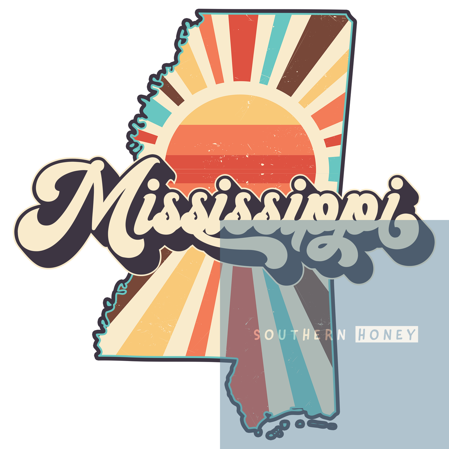 Trendy Mississippi Retro