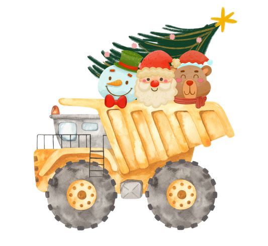 Christmas Childrens Christmas Dump Truck