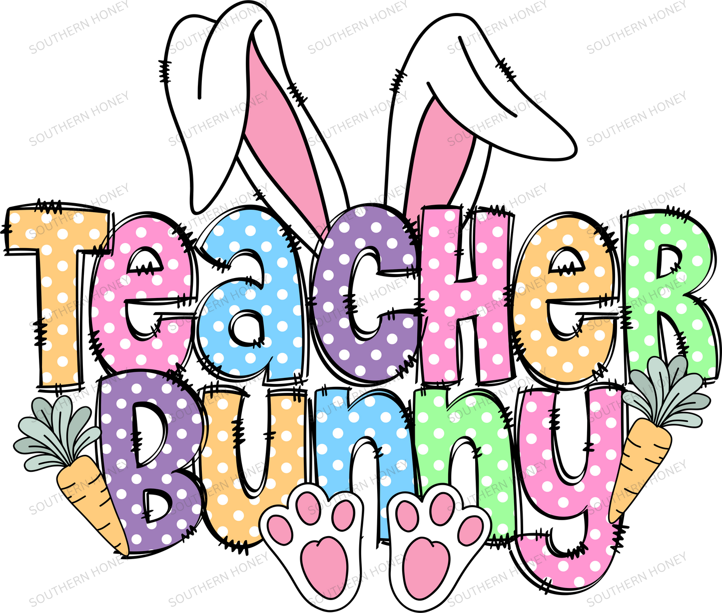 Easter Teacher Bunny