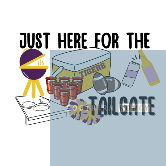 College Just here for the tailgate