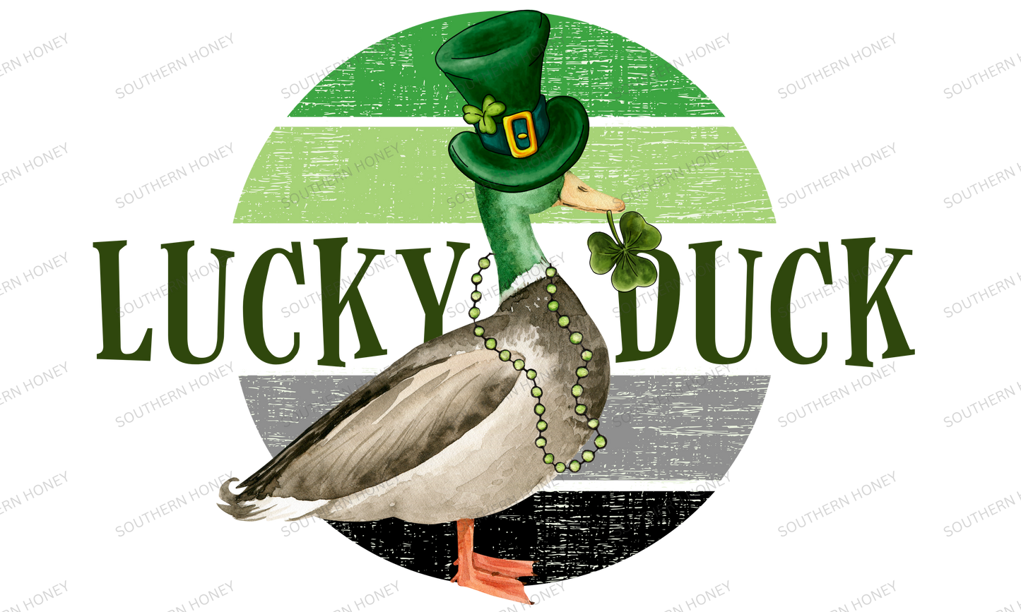 St. Patrick's Day Lucky Duck