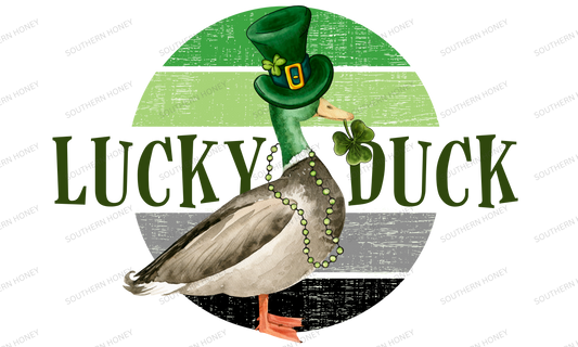 St. Patrick's Day Lucky Duck