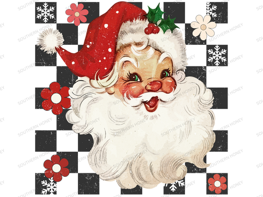 Christmas - Santa Distressed
