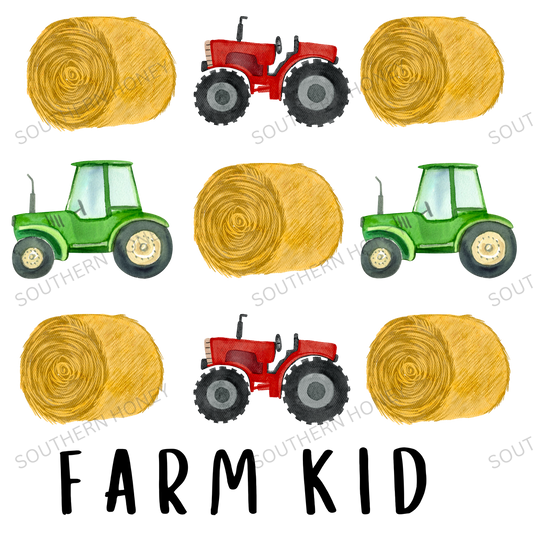 Trendy Childrens Farm Kid