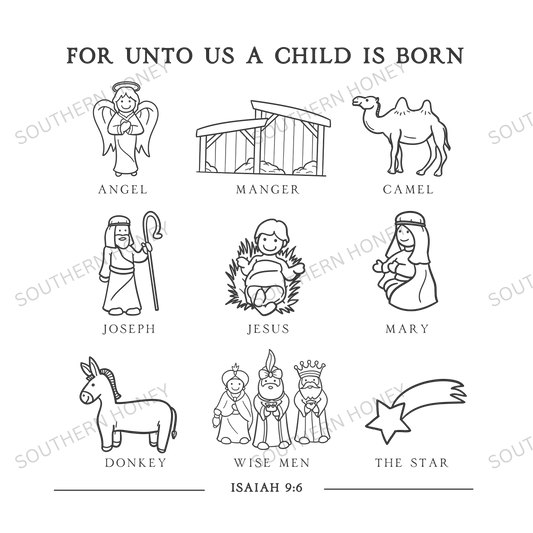 Christmas Childrens Isaiah 9:6