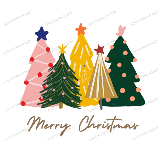 Christmas - Merry Christmas Trees