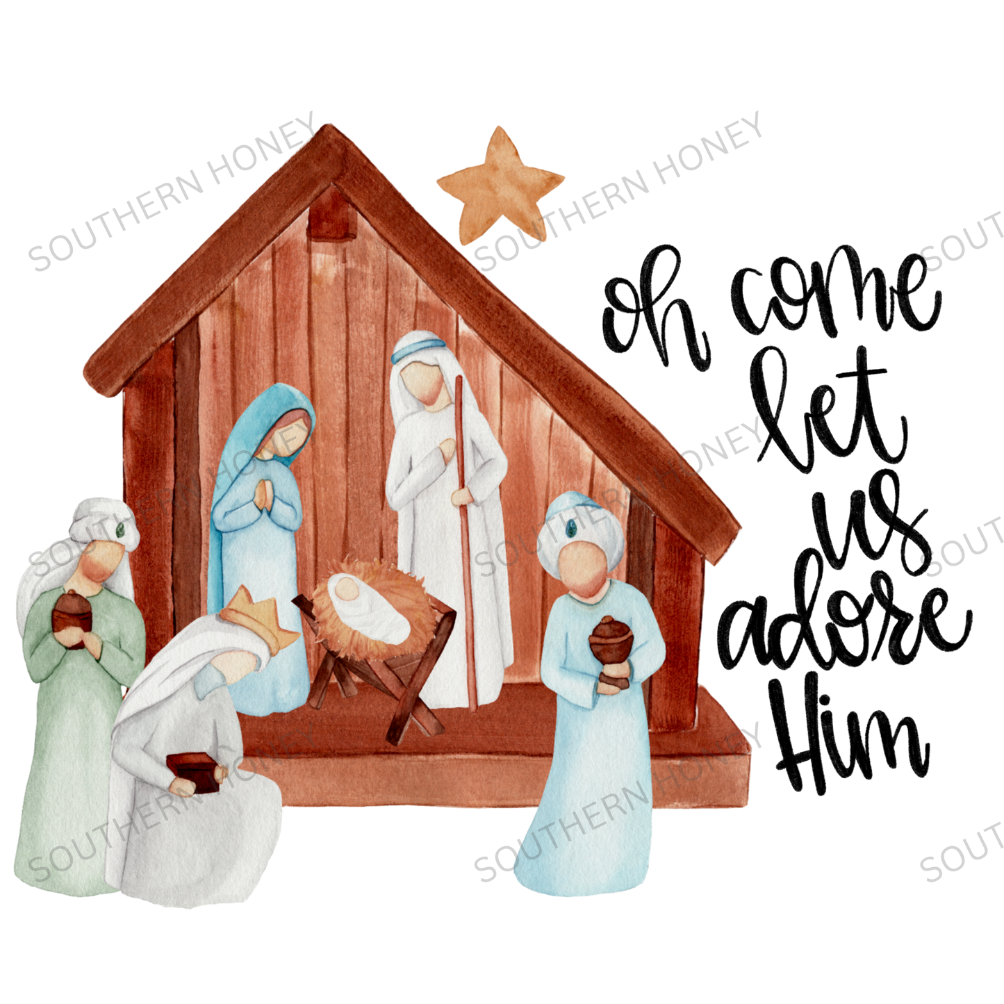 Christmas -  Oh Come let is Adore Him