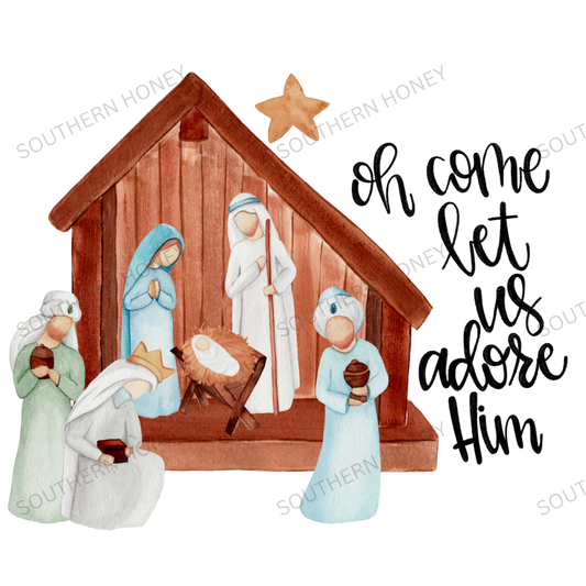 Christmas -  Oh Come let is Adore Him