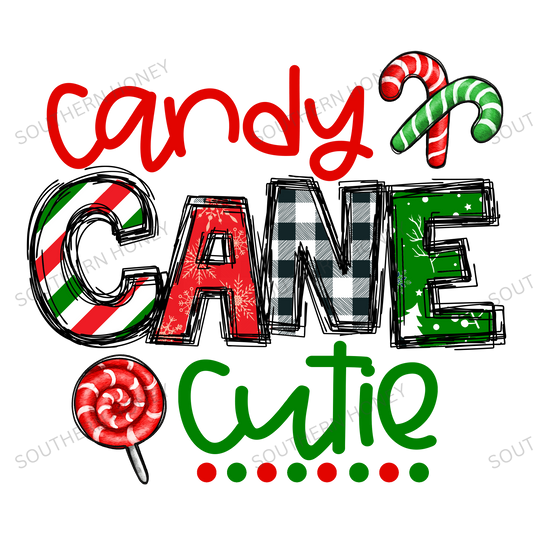 Christmas Childrens Candy Cane Cutie