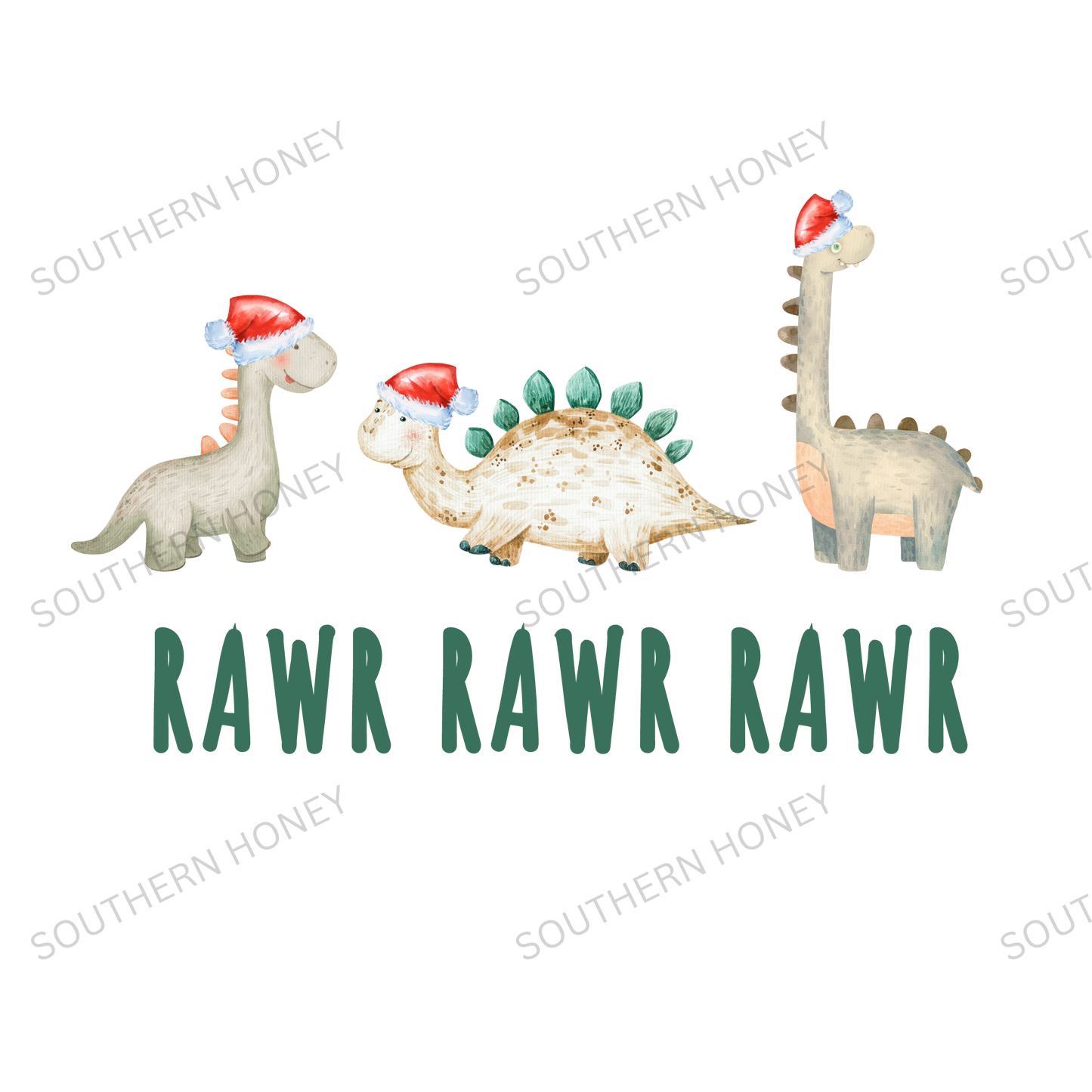 Christmas Childrens Dino Rawr