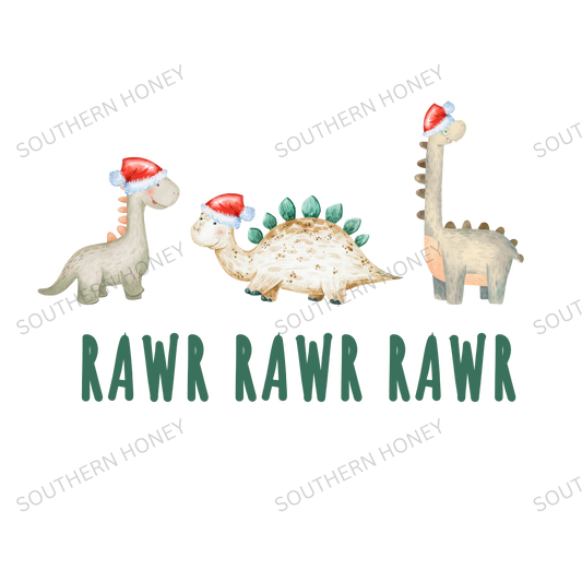 Christmas Childrens Dino Rawr