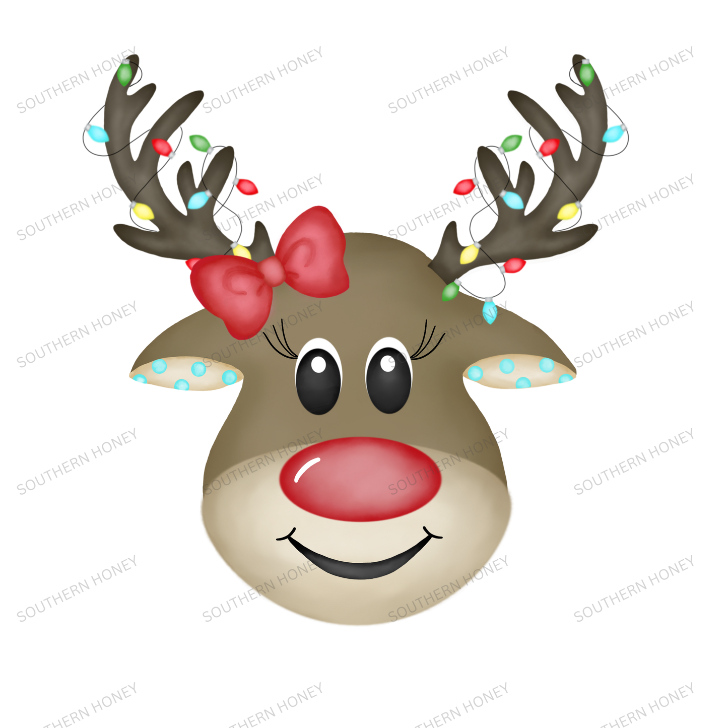 Christmas Childrens Girl Reindeer