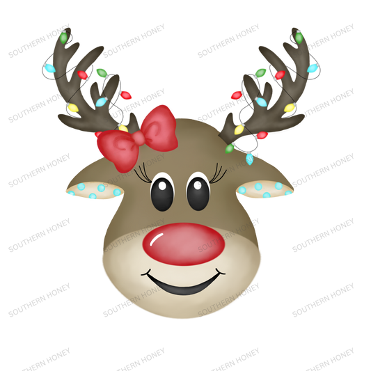 Christmas Childrens Girl Reindeer