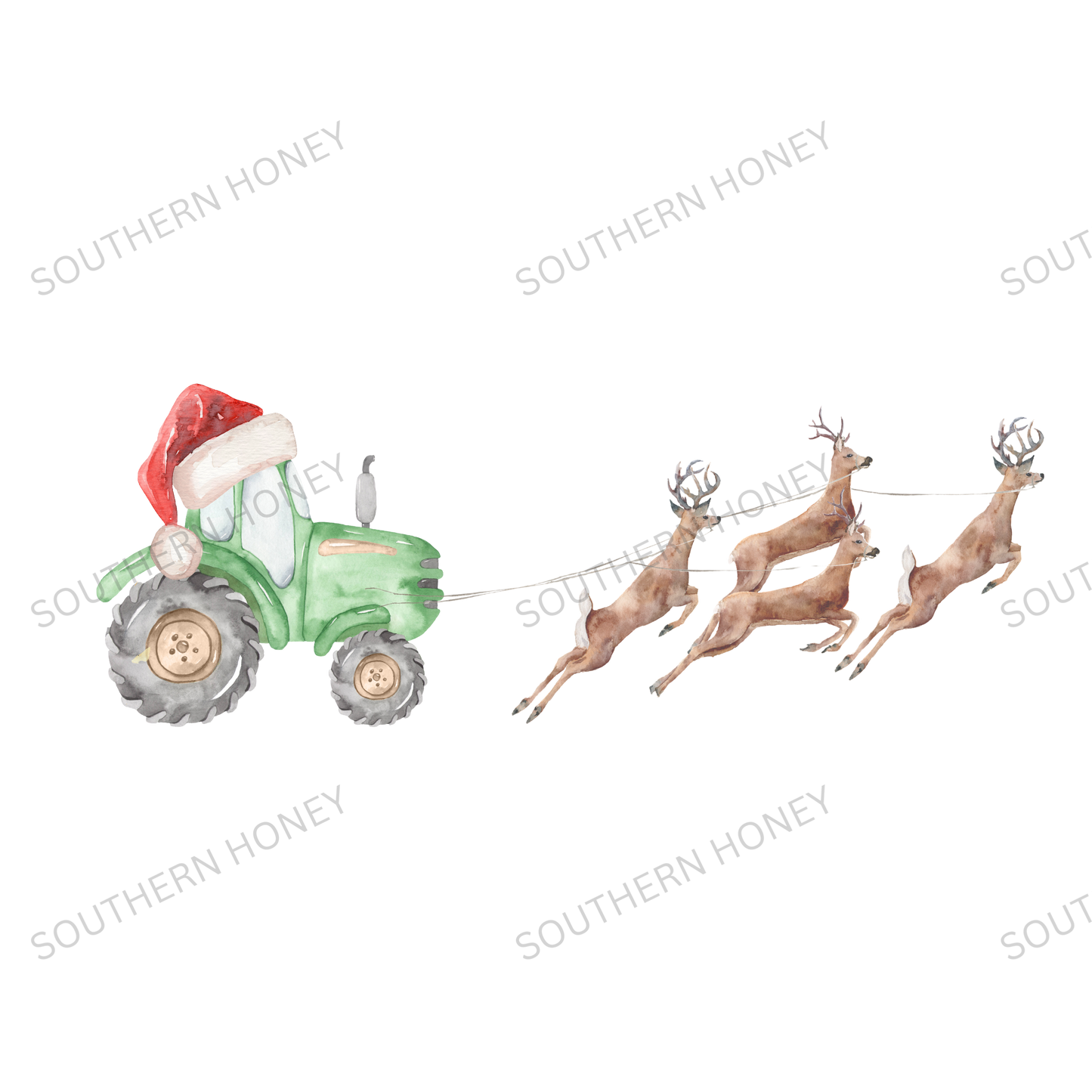 Christmas Childrens Santa Deer
