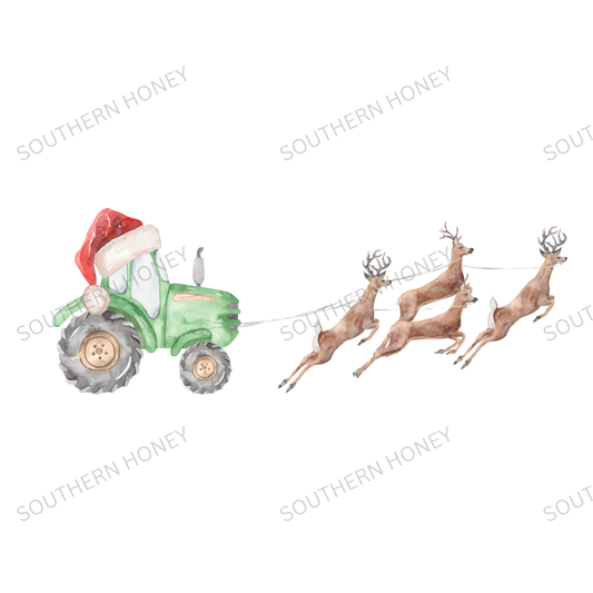 Christmas Childrens Santa Deer